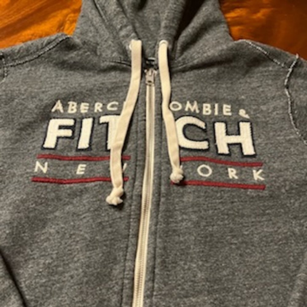 Abercrombie Men's Muscle fit Full Zip Hoodie -M - Picture 6 of 16
